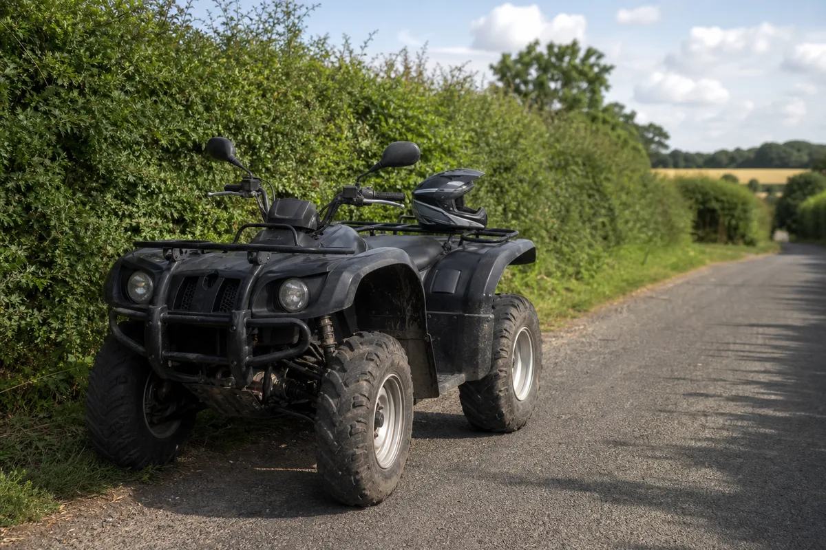 Permis pour conduire un quad : AM, B1 ou B selon le modèle